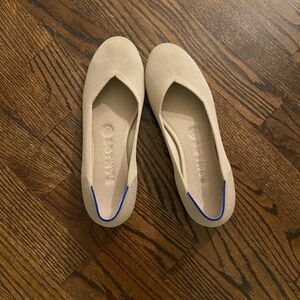 Rothy's Beige Flats size 8